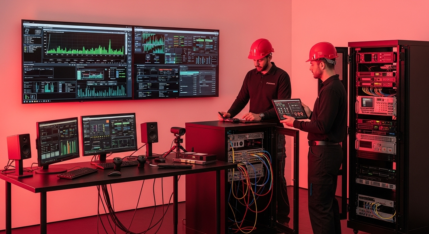 Integração de hardware e controle