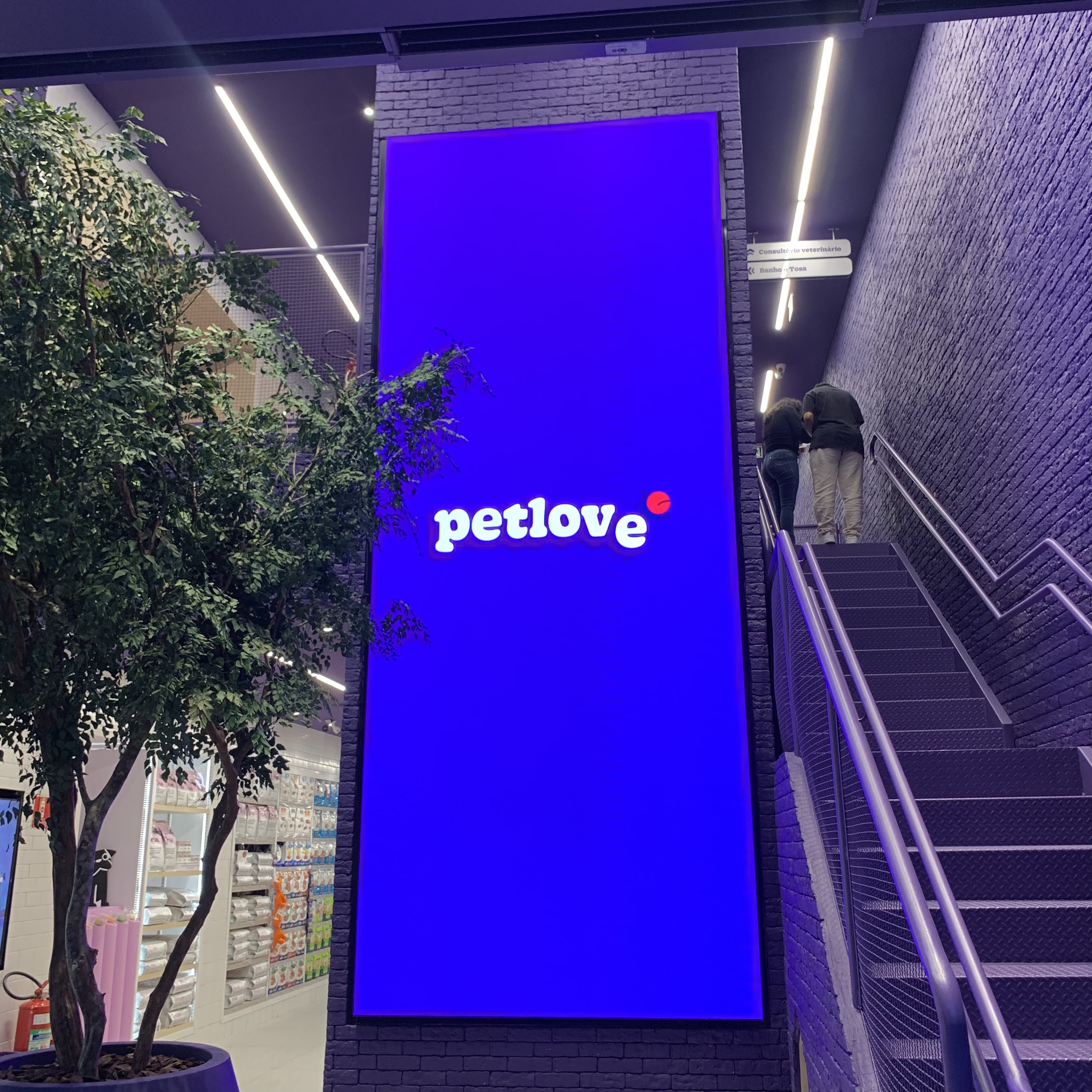 Painel de LED Petlove