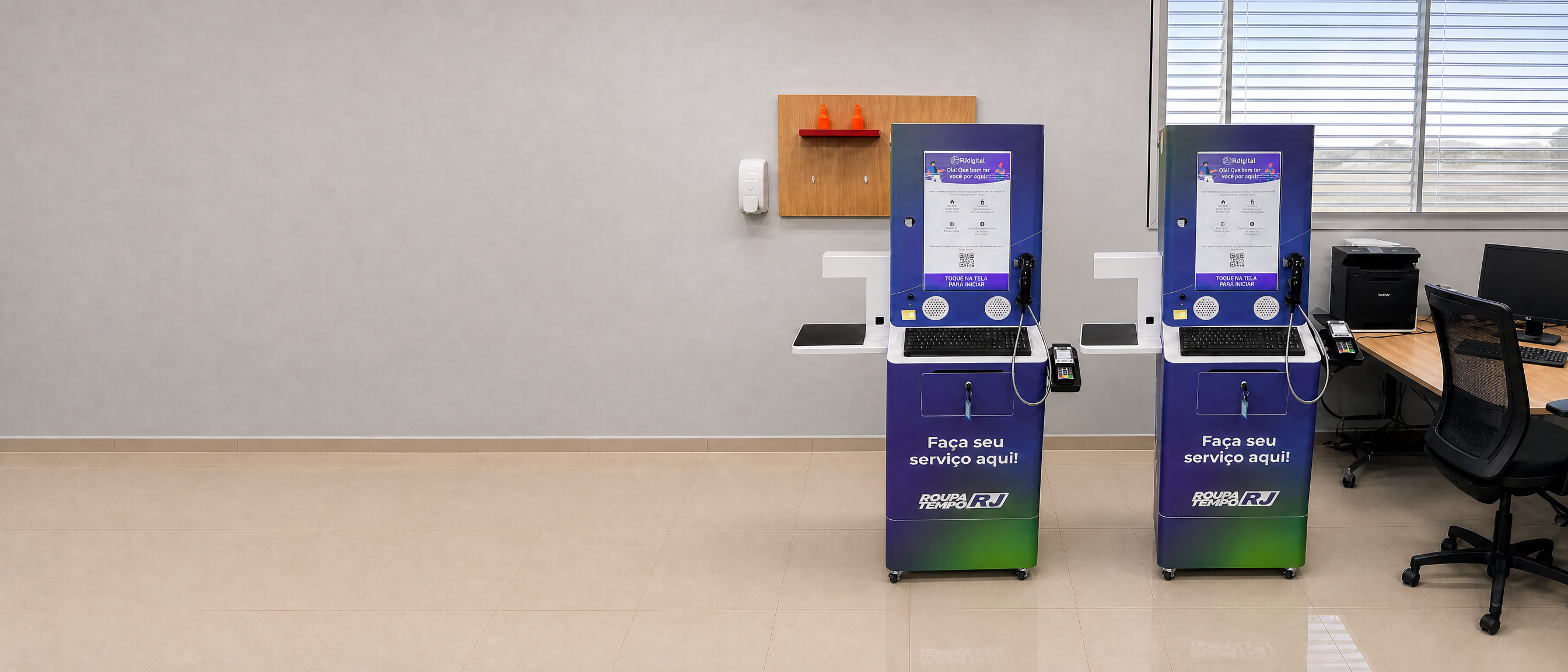 Totens de autoatendimento Shop Cidadão